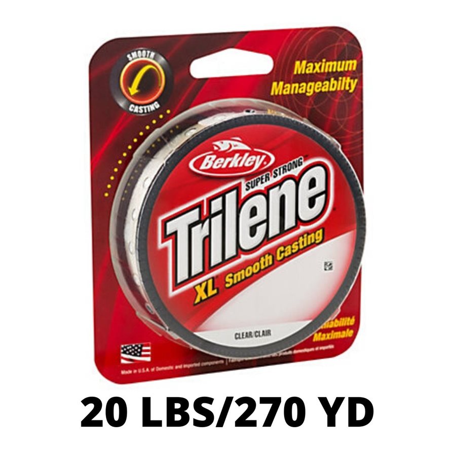 Berkley Trilene Series XLFS20-15 Fishing Line, 270 yd L