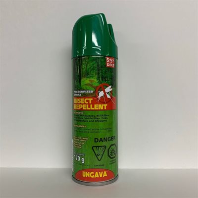 CHASSE-MOUSTIQUE AÉROSOL 25% DEET 170g 3222