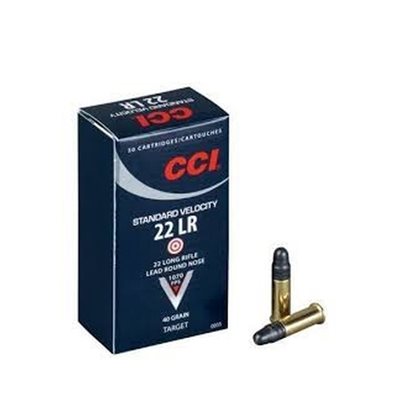 CCI MUNITIONCAL. 22 LR STANDARD VELOCITY 0035