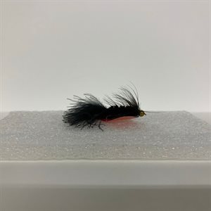 MOUCHE BLACK BEAD HEAD WOLLY BUGGER H10