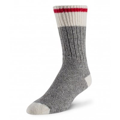 Chaussettes Classique LT gris / rouge grand 174