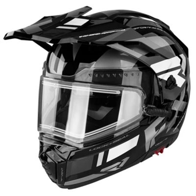 Casque Maverick X noir / charcoal / blanc très grand