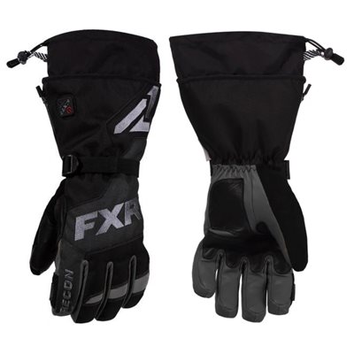 FXR GANTS CHAUFFANT RECON NOIR HOMME MEDIUM