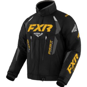 FXR MANTEAU TEAM FX HOMME BLACK / CHAR / GOLD GR.10