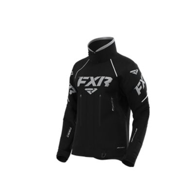 FXR ADRENALINE MANTEAU BLACK / SILVER FEMME 