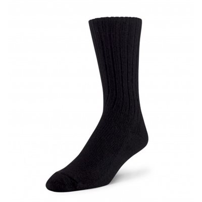 Chaussettes Bivouac laine d'agneau noir moyen