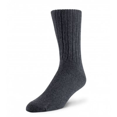 Chaussettes Bivouac laine d'agneau gris moyen