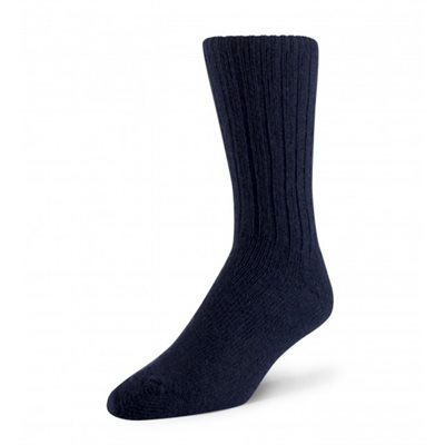 Chaussettes Bivouac laine d'agneau marine moyen