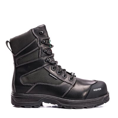  BOTTE DE SÉCURITÉ NOIR AGILITY 8" SANS MÉTAL AVEC MEMBRANE IMPERMÉABLE 5705GT-PT12