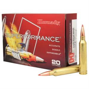 MUNITION SUPERFORMANCE CAL. 7MM REM MAG 154GR. SST 8061