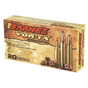 BARNES MUNITION VOR-TX CAL. 6.5 CREEDMOOR 120GR. TTSX BT 30815