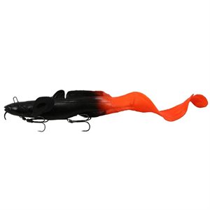 LEURE LINE THRU BURBOT 10'' 3OZ BLACK / ORANGE BT-250-BO