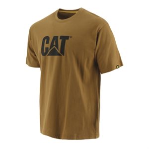 CATERPILLAR T-SHIRT MARRON TM LOGO TEE NOIR 510305-100 / 1510305-11768-M