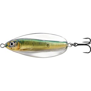 CUILLERE ERRATIC SHINER GOLD / GREEN 2"