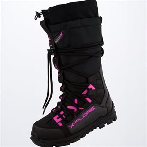 BOTTE X-PLORE 22 AVEC FEUTRE BLK / FUSHIA -50C 220732-1090-37