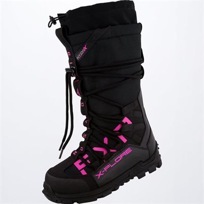 BOTTE X-PLORE 22 AVEC FEUTRE BLK / FUSHIA -50C 220732-1090-38