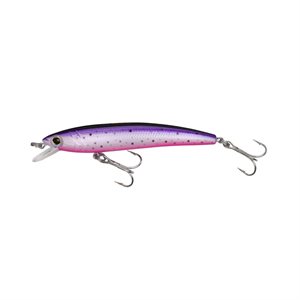 POISSON NAGEUR PIN'S MINNOW PURPLE RAINBOW TROUT 2 3 / 4" 1 / 8OZ F1162-PRT