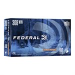 FÉDÉRAL MUNITION POWER SHOK CAL. 308 WIN 180GR. 308B