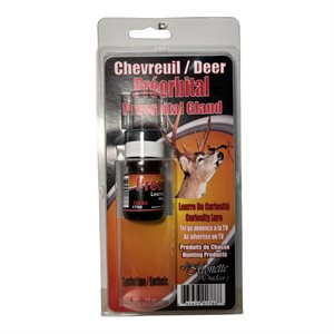 GLANDE PRÉORBITALE CHEVREUIL EN GEL SYNTH.