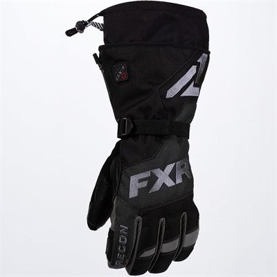 FXR GANTS CHAUFFANT RECON NOIR HOMME SMALL