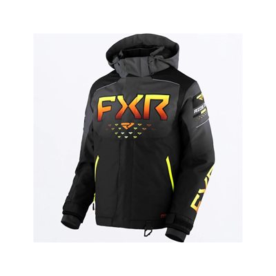 FXR MANTEAU HELIUM JUNIOR BLACK / CHAR / INFERNO 230403-1026-10