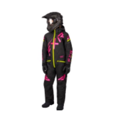 FXR MONOSUIT CX ENFANT BLACK / RASPBERRY FADE 233014-1028-06