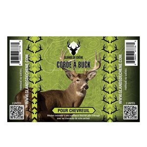 GLANDS DE CHÊNE CORDE A BUCK POUR CHEVREUIL (PQT2)