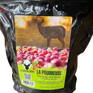 GLANDS DE CHENE LA POUDREUSE POMME FRUITÉ 