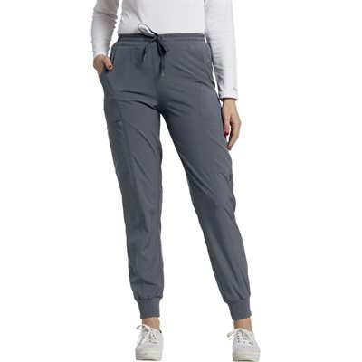 FIT PANTALON JOGGER FIT 90% POLYESTER PEWTER / ETAIN / GRIS LARGE 365-PWT-L