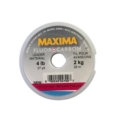 MAXIMA FLUOROCARBON BAS DE LIGNE 4LB MLFLC-4