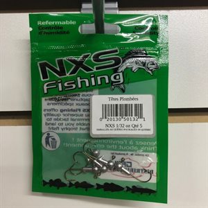 TETE DE JIG 1 / 32 OZ NON PEINT