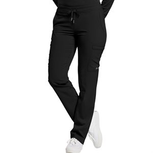 FIT PANTALON DRAWSTRING FIT 90% POLYESTER NOIR XS 373-BLK-XS