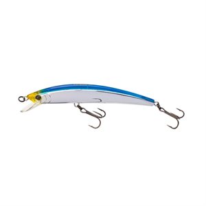 POISSON NAGEUR CRYSTAL MINNOW BLUE SILVER FT 3 1 / 2" 1 / 4OZ R1324-B