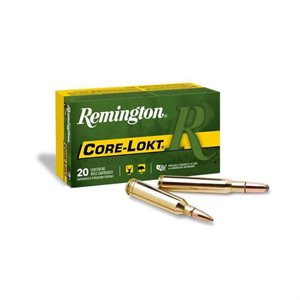 REMINGTON MUNITION CAL. 30-06 SPR 180GR CORE-LOKT R30065