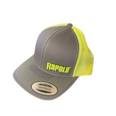 RAPALA CASQUETTE GREY CHARTREUSE FISHU-G-FISH U GREEN CAP