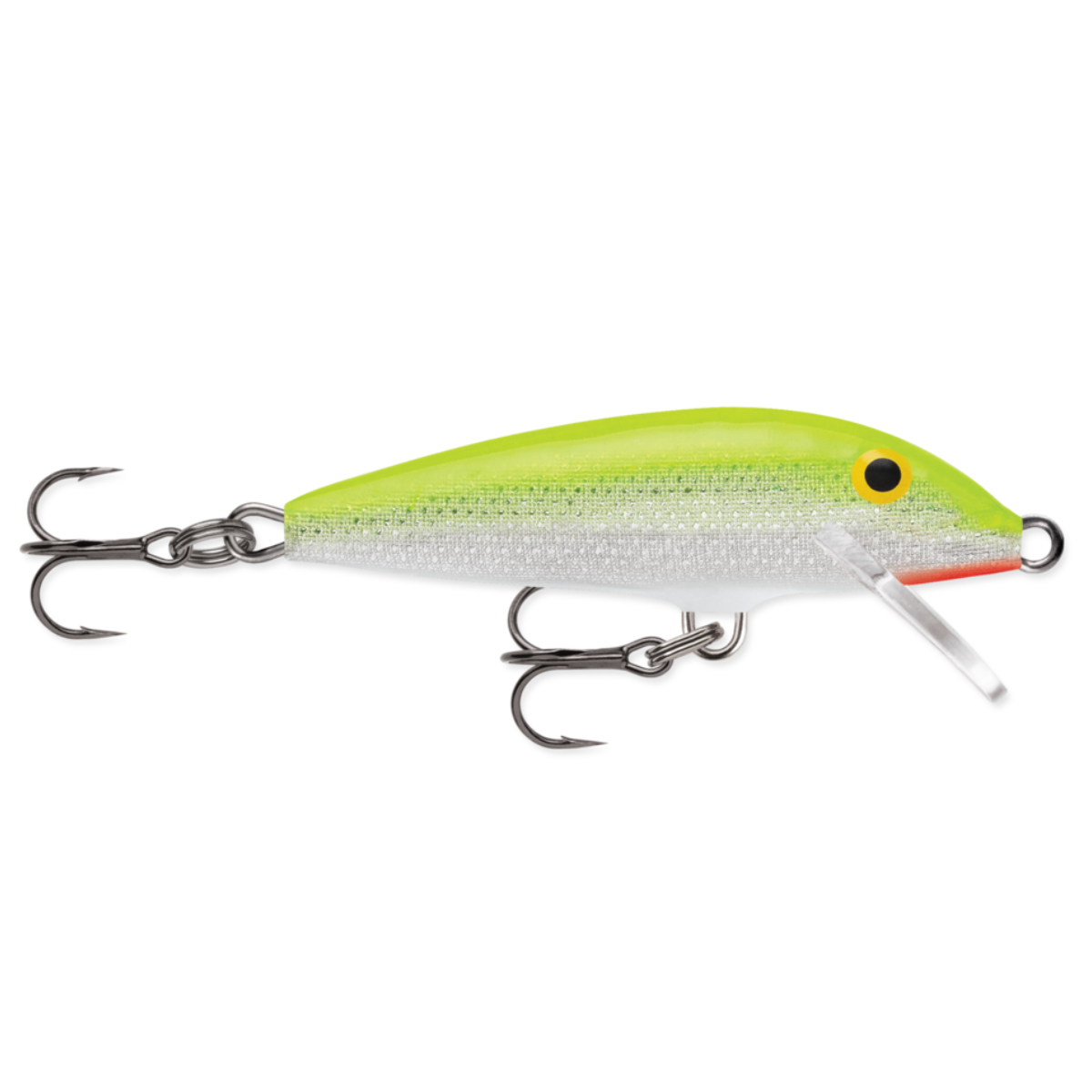 RAPALA POISSON NAGEUR FLOATING 05 SILVER FLUORESCENT CHARTREUSE 