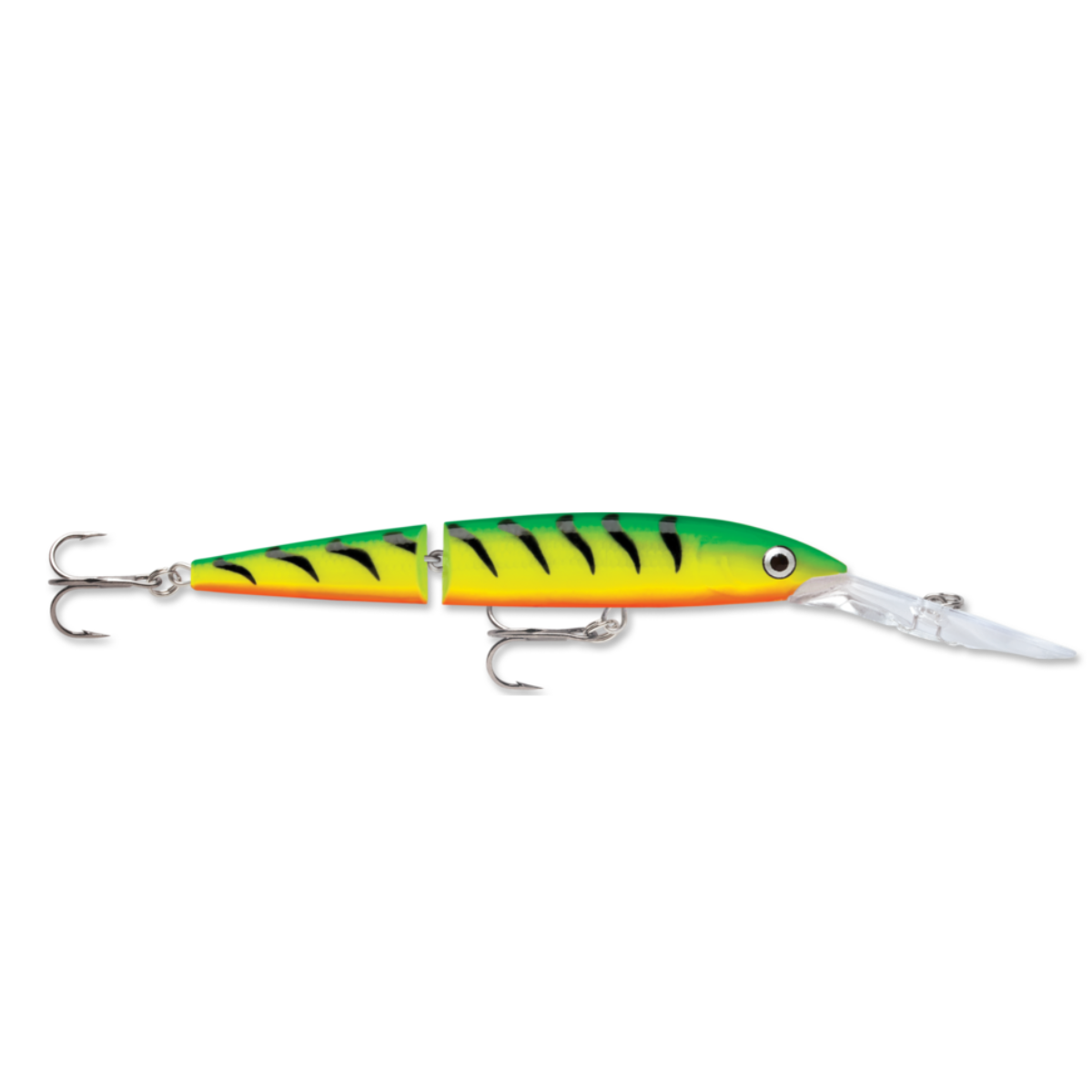 RAPALA POISSON NAGEUR JOINTED DEEP HUSKY JERK 12 FIRETIGER JDHJ12FT