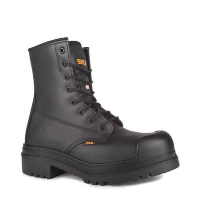 BOTTE DE SÉCURITÉ CSA DAWSON CUIR NOIR VIBRAM S22022-11 PT10