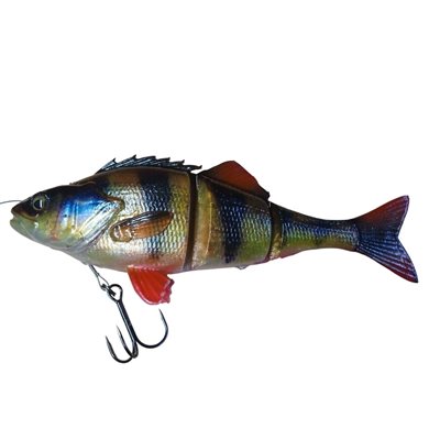 SAVAGE GEAR LEURRE 4D LINE THRU PERCH 6 3 / 4 '' YELLOW PERCH 