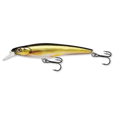 Poisson nageur Smelt Jerkbait Gold / black