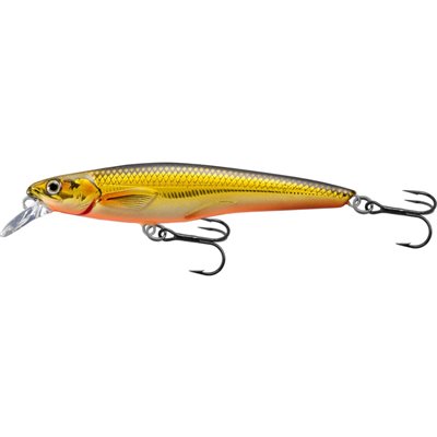 Poisson nageur Smelt Jerkbait Gold / orange