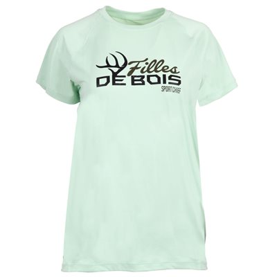 SPORTCHIEF FILLES DE BOIS T-SHIRT TETRA SS UPF50 VERT / MENTHE M / M 223505-617-M