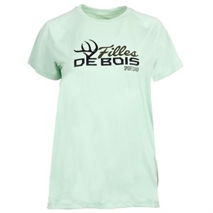 SPORTCHIEF FILLES DE BOIS T-SHIRT TETRA SS UPF50 VERT / MENTHE M / M 223505-617-M