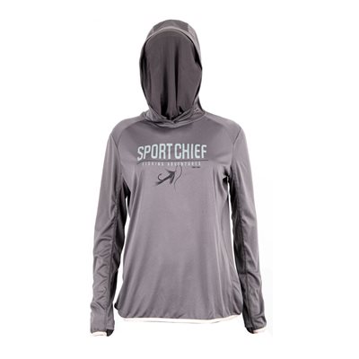 SPORTCHIEF HOODIE ANTI-MOUSTIQUE "MILOT" FEM GRIS 866311-610-XL SPORTCHIEF HOODIE ANTI-MOUSTIQUE "MILOT" FEM GRIS 866311-610-XL
