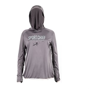 SPORTCHIEF HOODIE ANTI-MOUSTIQUE "MILOT" FEM GRIS 866311-610