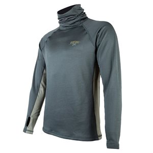 SPORTCHIEF SOUS-VETEMENT HOM HAUT "JAY" NOIR COL LONG 