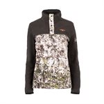 SPORTCHIEF VESTE POLAIRE BOUTON 1 / 4 FILLES DE BOIS FALCON NOIR / GRIS RIPPER 223433-028-2XL