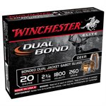 MUNITION CAL. 20 SLUG DUAL BOND 2 3 / 4" 260GR SSDB20