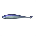 TARGET BAITS LEURRE SOUPLE PADDLE FISH 3 1 / 2" PURPLE 