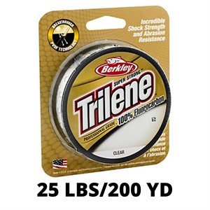 Ligne TRILENE Fluorocarbon 100% Professionnal Grade 25lbs / 200yd